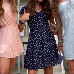 hollister mini dress